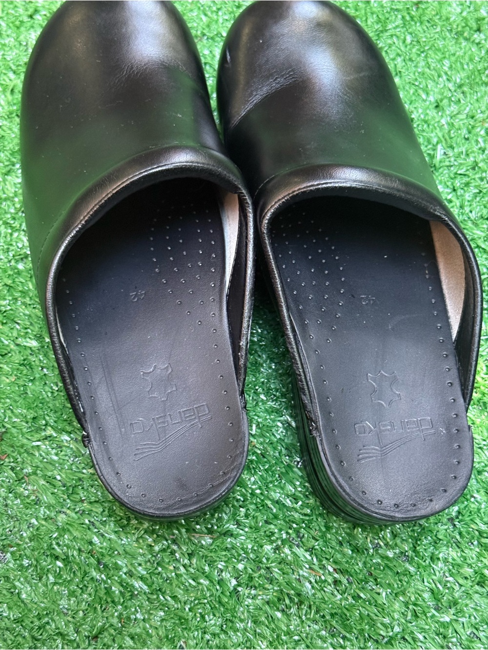 Dansko Sonja Women's Open Back Black Clogs Size 42 - Picture 8 of 15